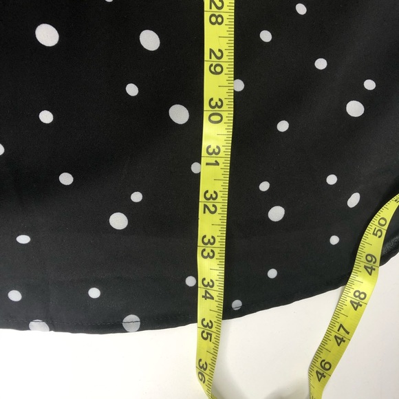 Forever 21 Spaghetti Racer Back Polka Dot Dress L - Picture 7 of 7